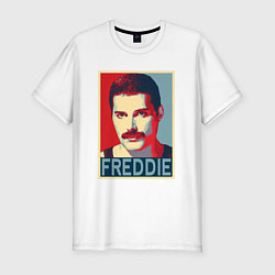 Футболка slim-fit Freddie, цвет: белый