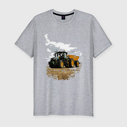 Футболка slim-fit JOHN DEERE I Джон Дир!, цвет: меланж