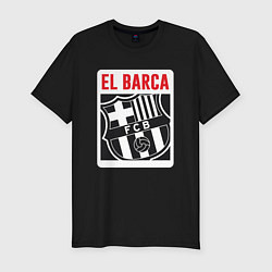 Мужская slim-футболка El Barca