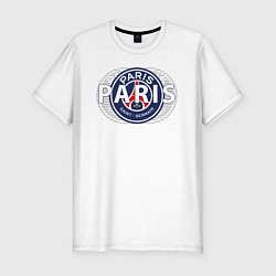 Футболка slim-fit PSG Core Wordmark Graphic New 202223, цвет: белый