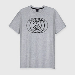 Футболка slim-fit PSG Core Wordmark Clear New 202223, цвет: меланж