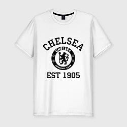 Футболка slim-fit Chelsea 1905, цвет: белый