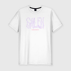 Мужская slim-футболка Salem Massachusetts