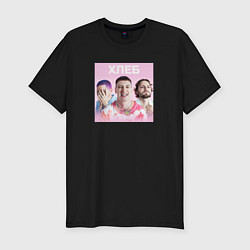 Футболка slim-fit ХЛЕБ, цвет: черный