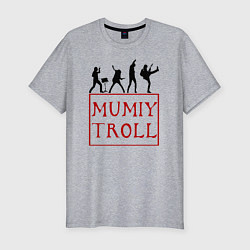 Мужская slim-футболка Mumiy Troll Мумий Тролль