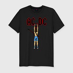 Футболка slim-fit ACDC - Flick of the Switch, цвет: черный