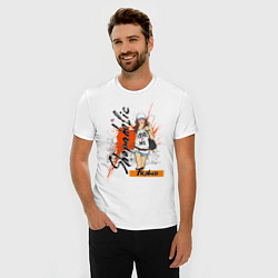 Футболка slim-fit Shopaholic, цвет: белый — фото 2