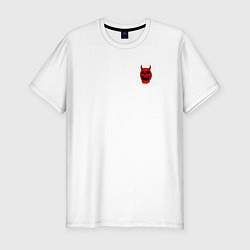 Футболка slim-fit Rip, цвет: белый