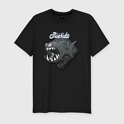 Мужская slim-футболка Black Jaggyfish