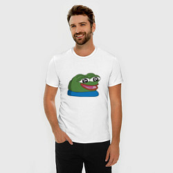 Футболка slim-fit Pepe happy Пепе хеппи, цвет: белый — фото 2