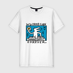 Мужская slim-футболка Wu-Forever
