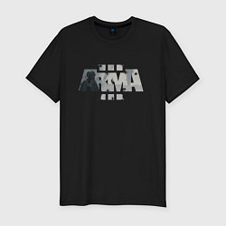 Мужская slim-футболка ARMA III