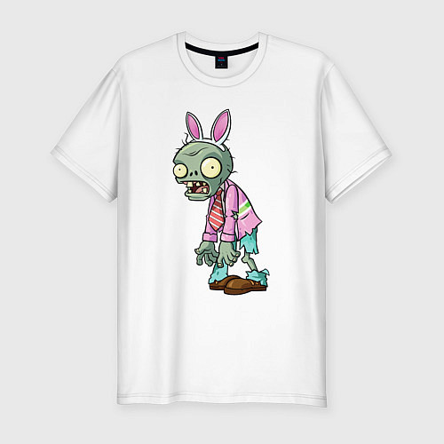 Мужская slim-футболка Rab Zombie / Белый – фото 1