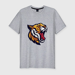 Мужская slim-футболка Roar - Tiger