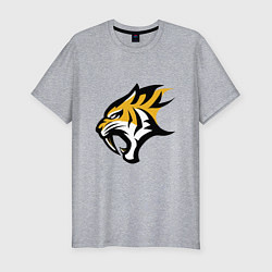Мужская slim-футболка Scream Tiger