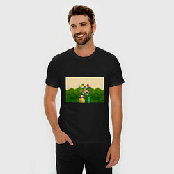 Футболка slim-fit Mario Coins, цвет: черный — фото 2