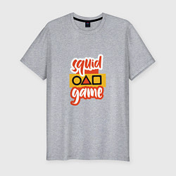 Мужская slim-футболка Squid Game Fan