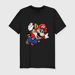 Футболка slim-fit Mario bros 3, цвет: черный