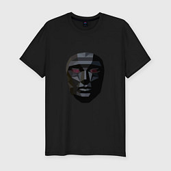 Футболка slim-fit Boss Mask, цвет: черный