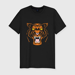 Футболка slim-fit Mood Tiger, цвет: черный