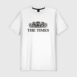 Мужская slim-футболка THE TIMES