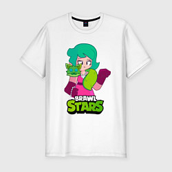 Мужская slim-футболка Лола из Brawl Stars