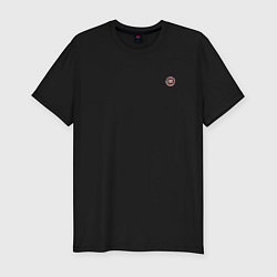 Футболка slim-fit FIAT LOGO спина, цвет: черный