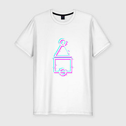 Футболка slim-fit Neon Game, цвет: белый