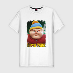 Мужская slim-футболка Eric Cartman 3D South Park