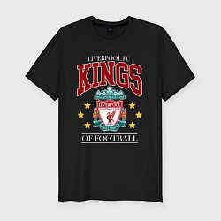 Футболка slim-fit LIVERPOOL F C Ф К ЛИВЕРПУЛЬ, цвет: черный