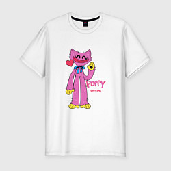 Мужская slim-футболка Kissy Missy Poppy Playtime