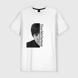 Футболка slim-fit Пол-McCartney, цвет: белый