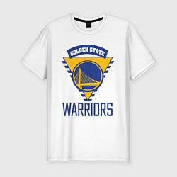Мужская slim-футболка Golden State Warriors Голден Стейт НБА