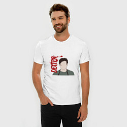 Футболка slim-fit The Dexter, цвет: белый — фото 2