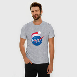 Футболка slim-fit NASA NEW YEAR 2022, цвет: меланж — фото 2