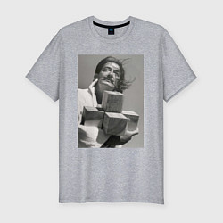 Футболка slim-fit Salvador Dali & cross, цвет: меланж