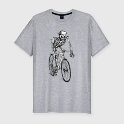 Мужская slim-футболка Crazy Rider