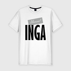 Футболка slim-fit Unreal Inga, цвет: белый