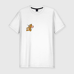 Мужская slim-футболка Jerrys logo