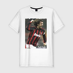 Футболка slim-fit Paolo Cesare Maldini - Milan, цвет: белый