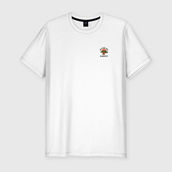 Футболка slim-fit Miyagi do Mini Logo, цвет: белый