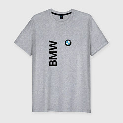 Мужская slim-футболка BMW ато супер