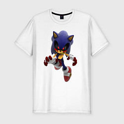 Футболка slim-fit Sonic Exe Hedgehog, цвет: белый