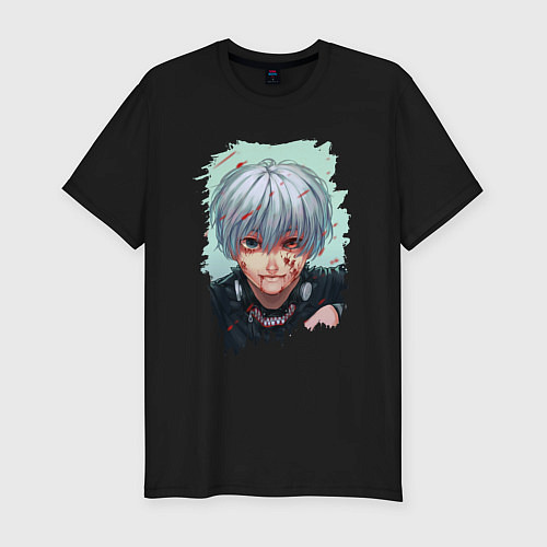 Мужская slim-футболка Милый Кэн / Черный – фото 1