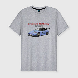 Мужская slim-футболка Honda Racing Team!