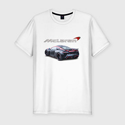 Футболка slim-fit McLaren Racing Team Motorsport, цвет: белый