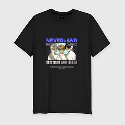 Футболка slim-fit Team Neverland, цвет: черный