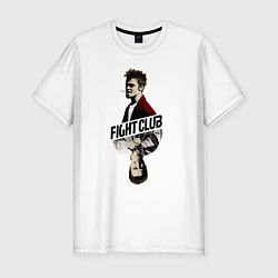 Футболка slim-fit Fight Сlub, цвет: белый