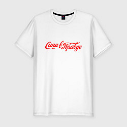 Мужская slim-футболка Сила в правде Cola style