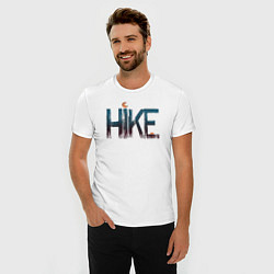Футболка slim-fit Hike, цвет: белый — фото 2